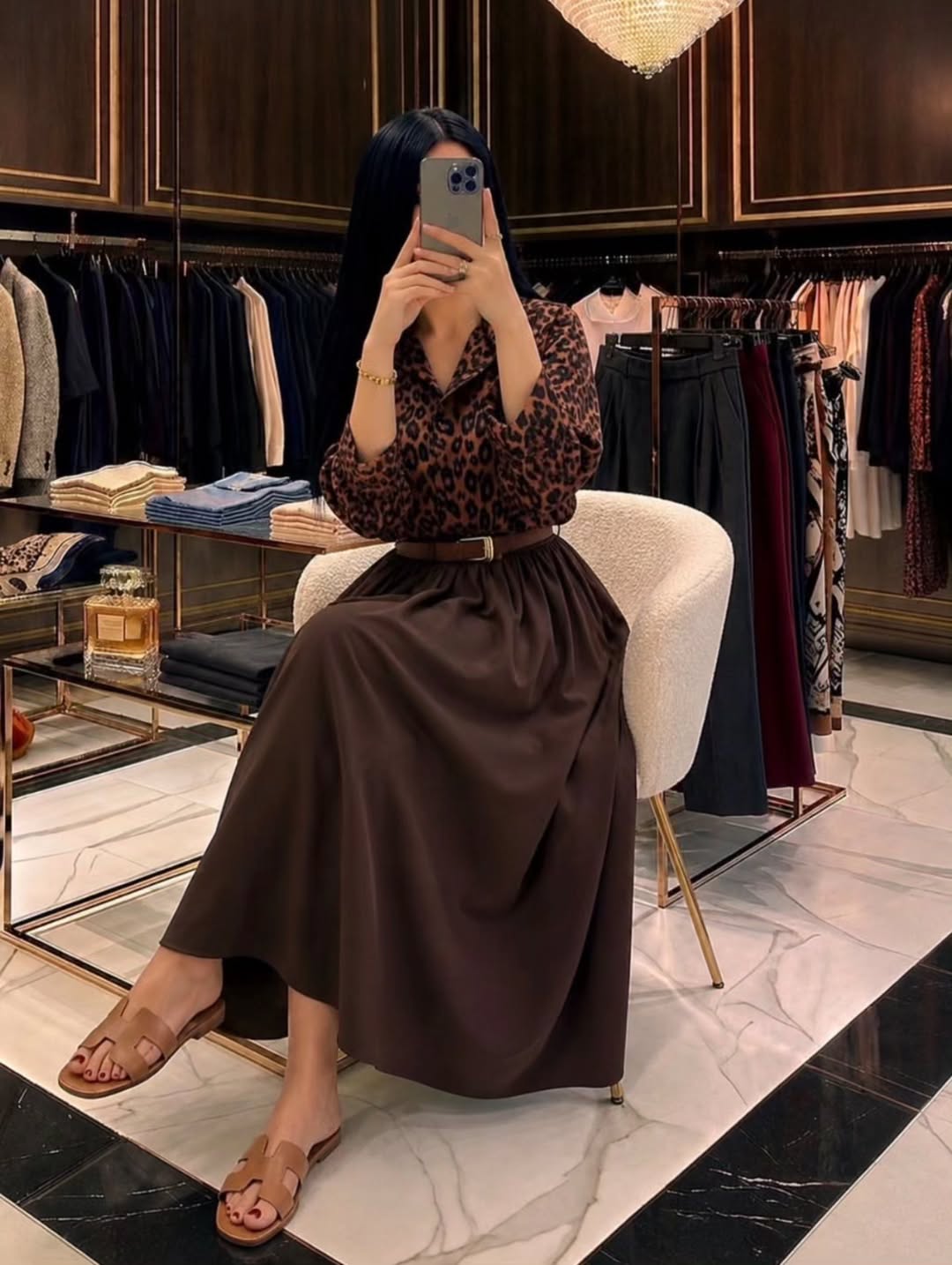 ست سه تیکه پلنگی بوگاتی