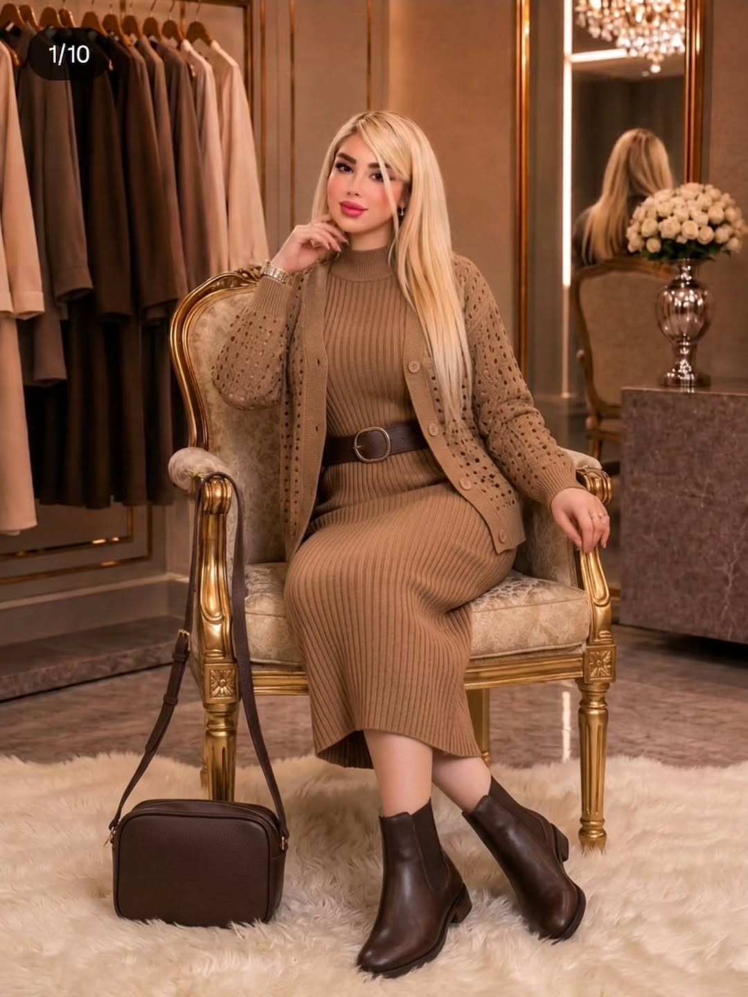 کت سارافون بافت بهدخت 💞