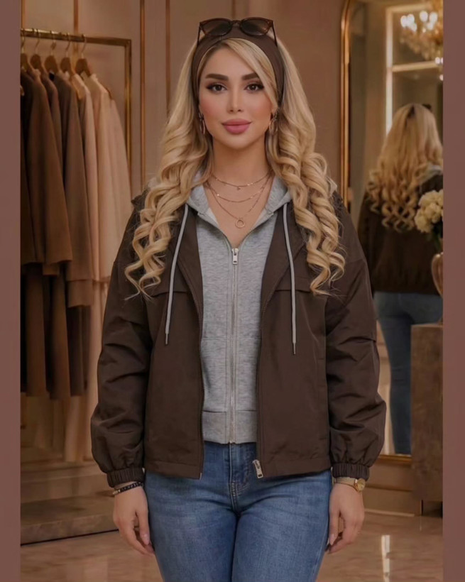 بارانی آستردار ملیسا 💞