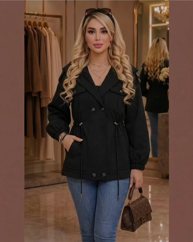 بارانی آستردار رونیکا 💞