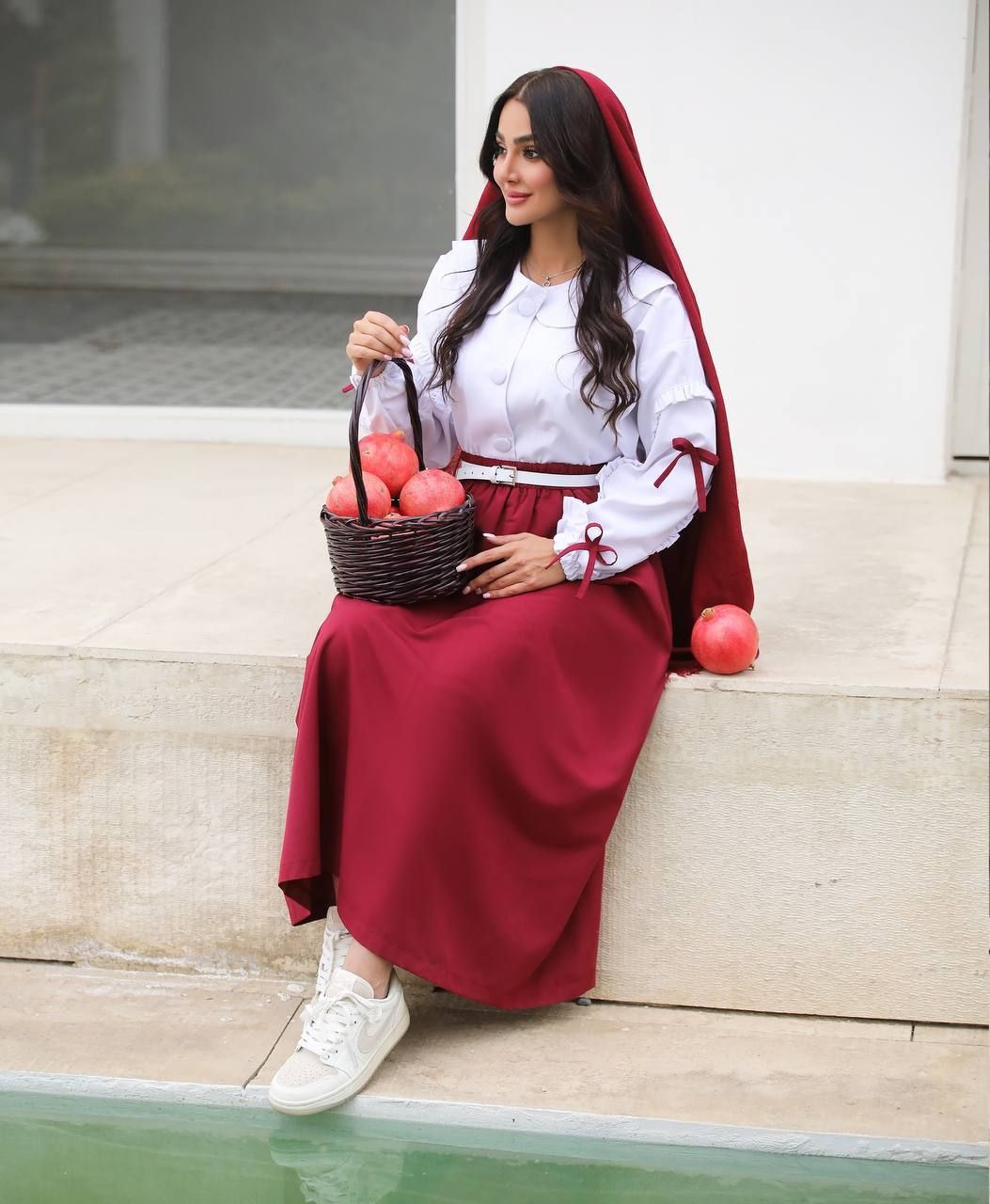 شومیز دامن لیلا +کمربند - Image 3