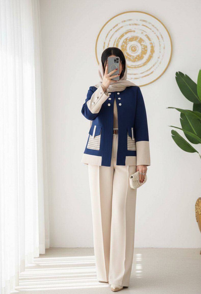 کت شلوار افسون - Image 2