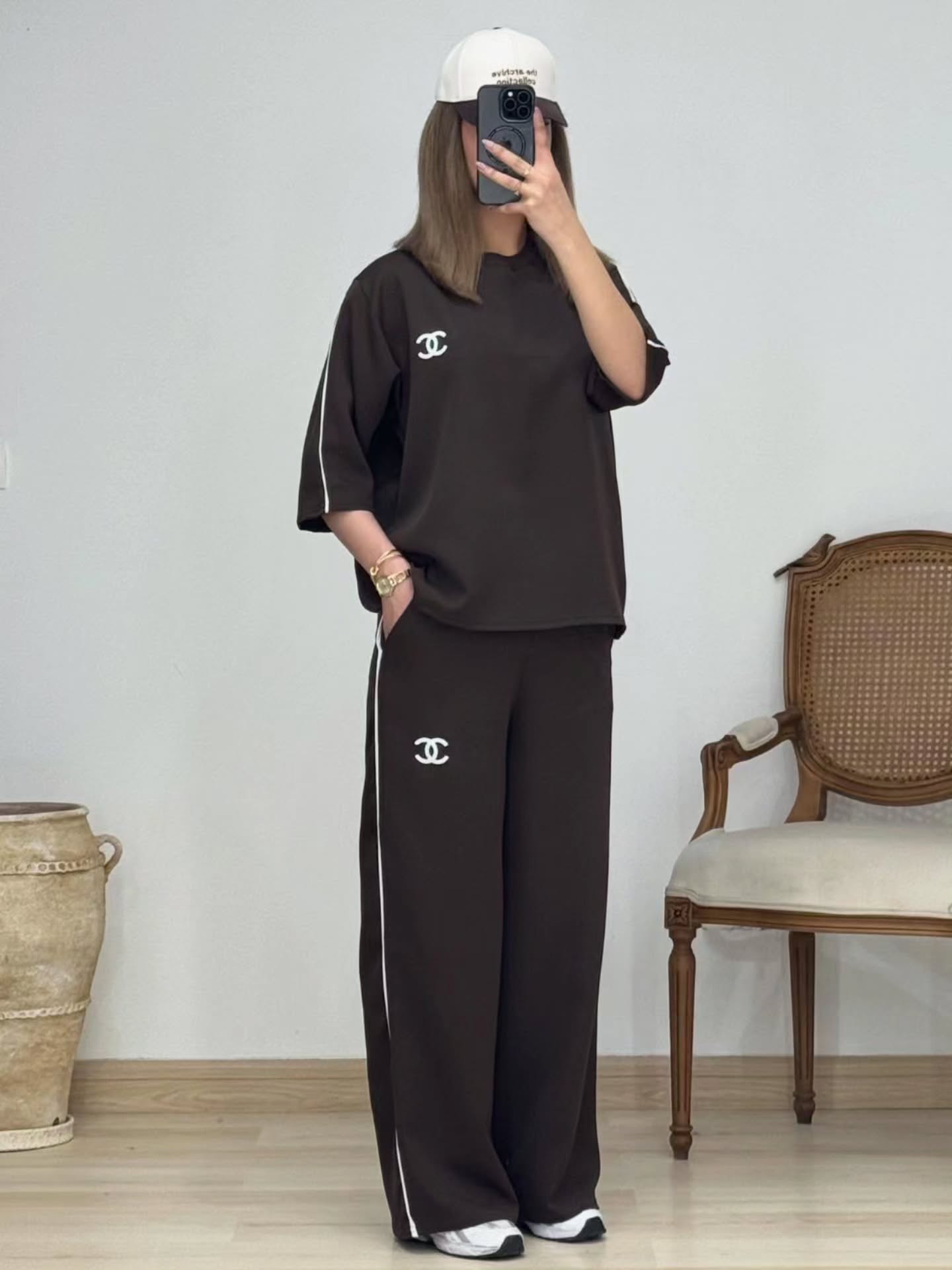 بلوز شلوار ماهلین - Image 3