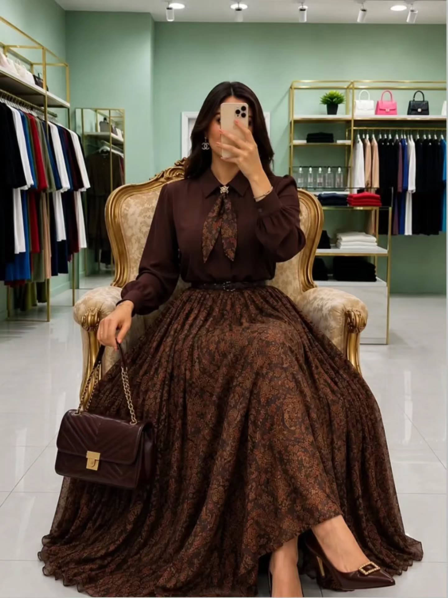 شومیز دامن هیوا - Image 3